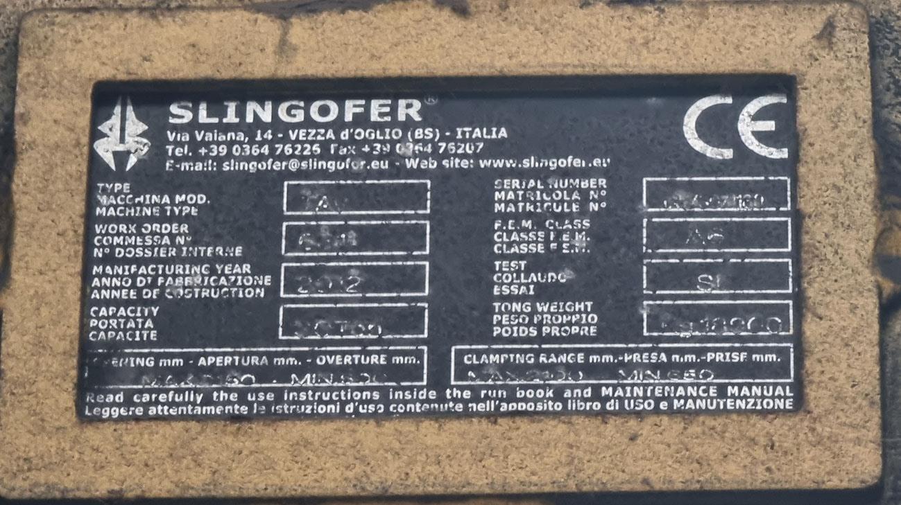 Slingofer Rings Used Conveyors, Overhead Travelling Crane, Jig Cranes, Slingofer - slab ...