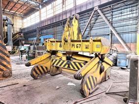 Slingofer slab tong 45 ton, Мостовые краны, кран-балки, тали, крюки и лебедки