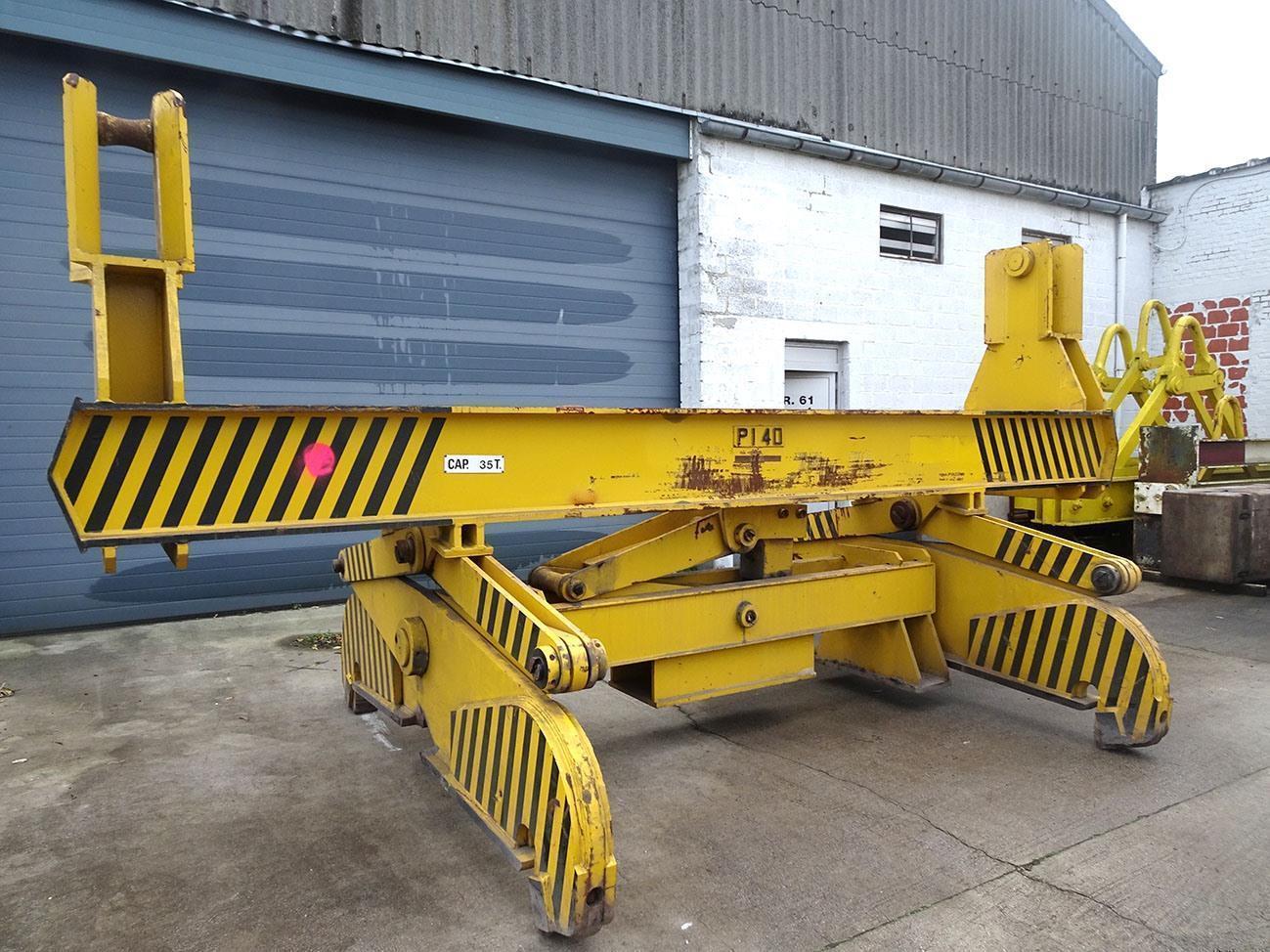 Slingofer Rings Laufkrane, Hallenkrane, Hebezeuge & Lader, Slingofer - slab tong 35 ton ...