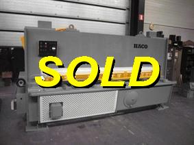 Haco HSL 3000 x 13 mm, Hydrauliczne nożyce gilotynowe
