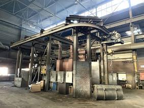 Brück KDA 3 continuous shotblasting, Shot- & gritblasting
