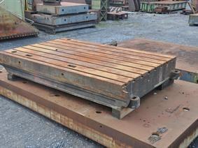 T-slot Table 3150 x 2000 x 400 mm, Stoły i Płyty traserskie