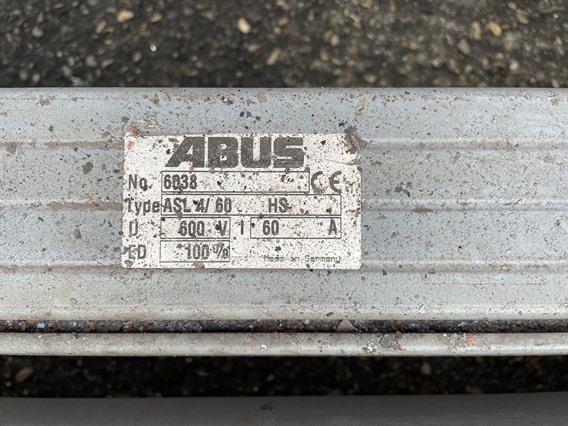 Abus 6,3 ton x 23 750 mm