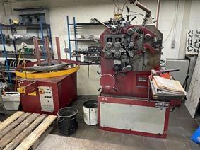 Bobbio BX 400 spring coiling, Machines a plier, cambrer les fils