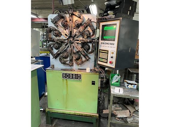 Bobbio CNC 502 spring coiling