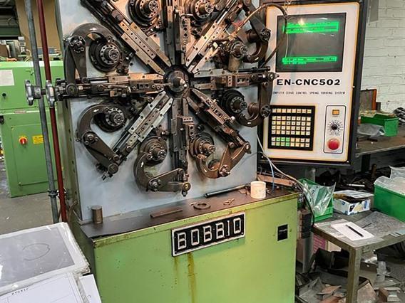 Bobbio CNC 502 spring coiling