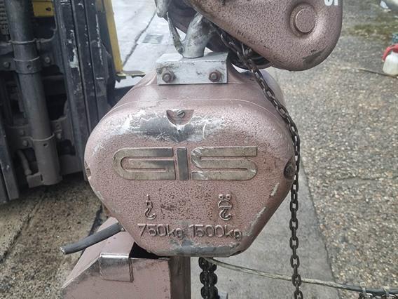 GIS electric chain hoist 1500 kg