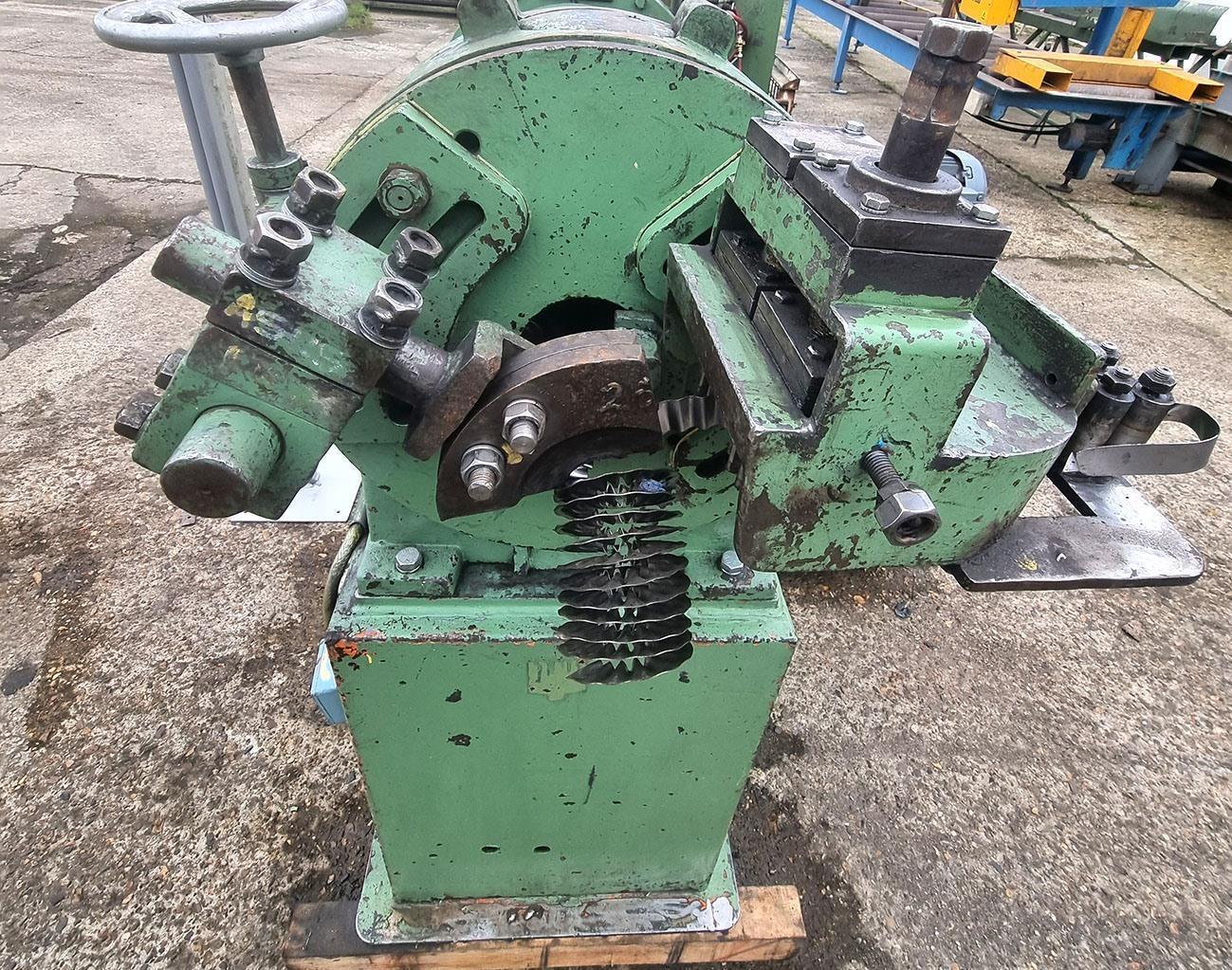Rohr biege- und schweissanlage, Rasmussen - spiral tube finning machine ...