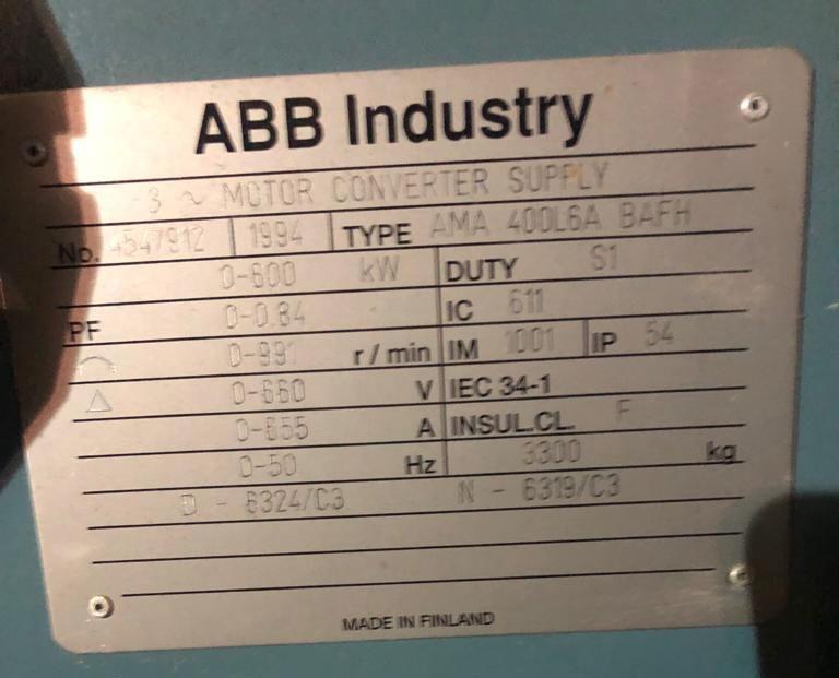 ABB 600 kW AC motor — Various — photo 4