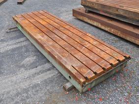 T-slot Table 4700 x 1500 x 350 mm, Bancs & Taques de soudure