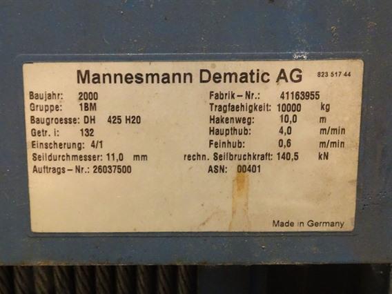 Demag 10 ton x 19 100 mm