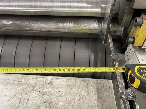 Fasti Schröder 1150 x 3 mm one pass rolling