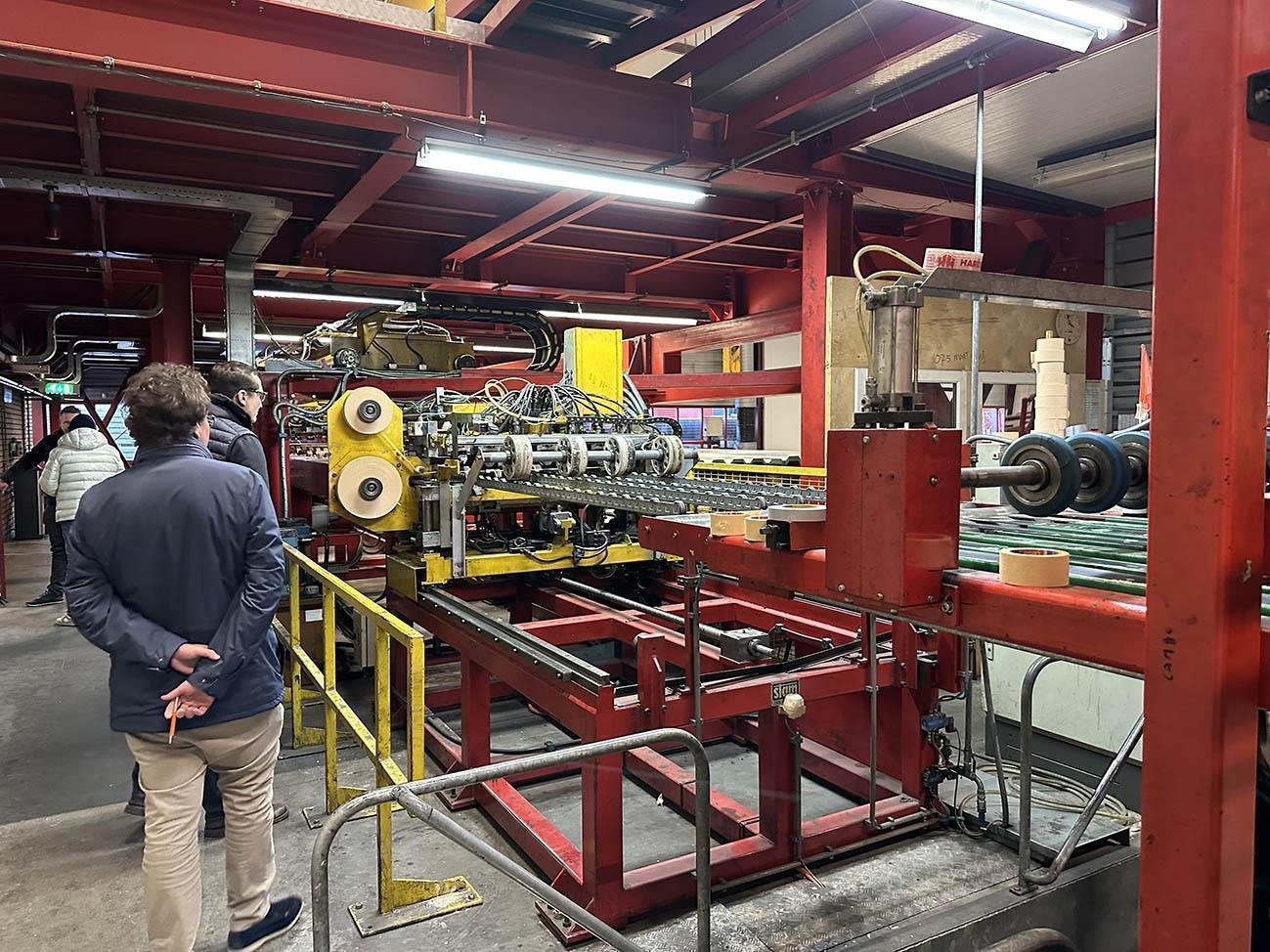 Used Roof/Wall Panel roll forming machine, Stam Siempelkamp - sandwich ...