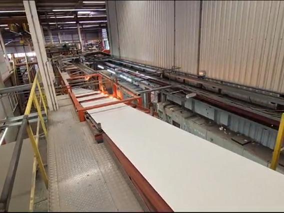 Stam Siempelkamp sandwich panel line CNC