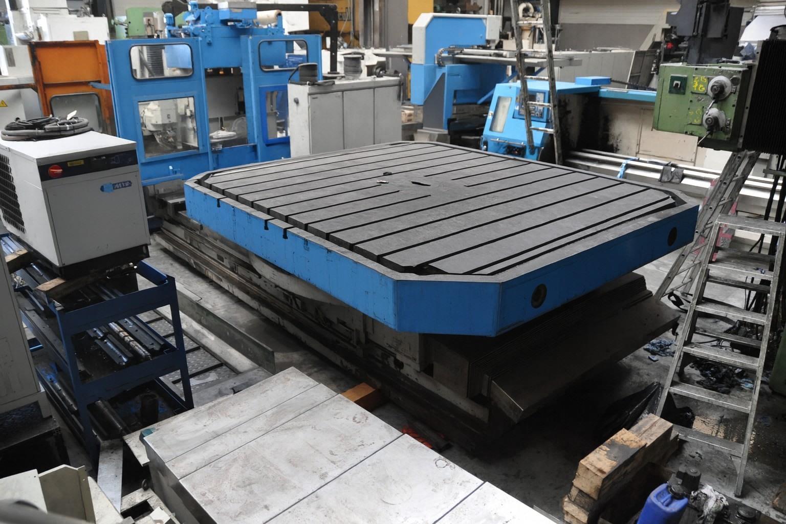 Turning Machine Table Used Rotary tables, Ernault & somua - CNC Turning table 3500 x 3000 mm ...