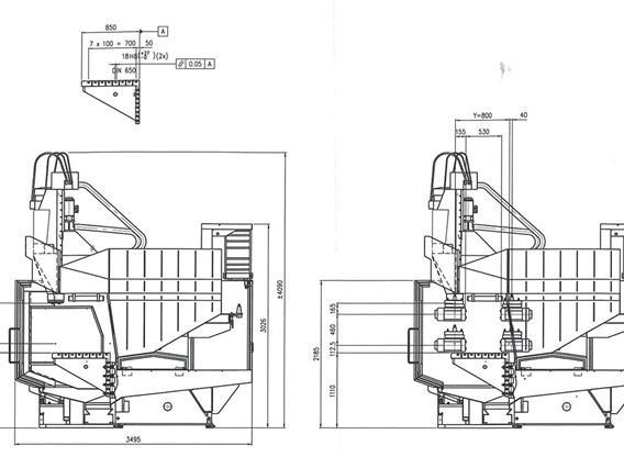 Unisign X: 4000 - Y: 800 - Z: 600 mm CNC