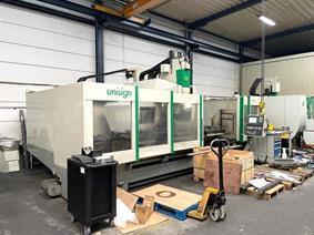 Unisign X: 4000 - Y: 800 - Z: 600 mm CNC, Bettfrasmaschine mit beweglichem Stander