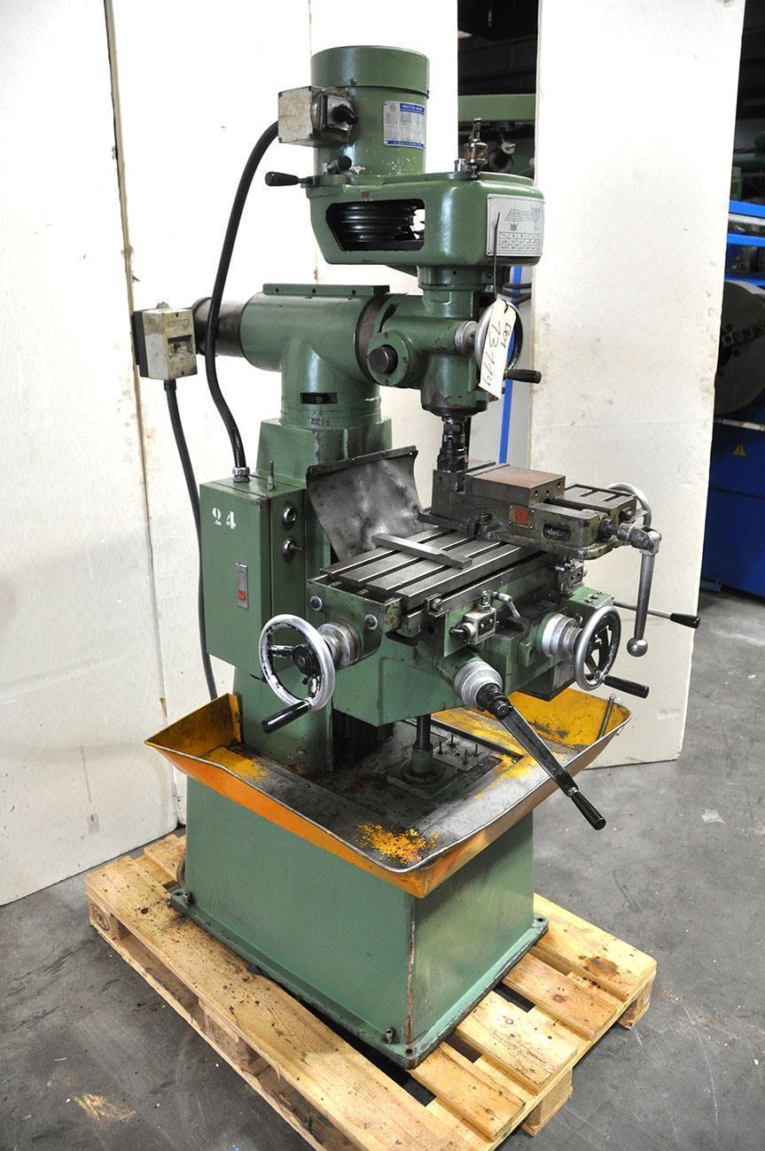 Proebus Milling Machine Used Universal Milling machines & CNC, Phoebus - X: 440 - Y: 190 - Z ...