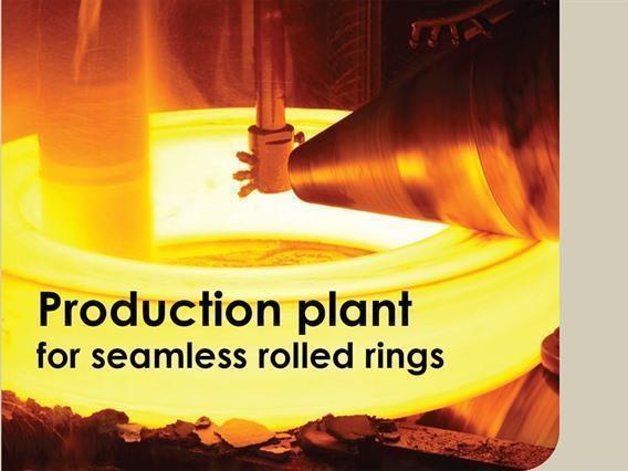 Complete Production plant for making seamless rolled rings