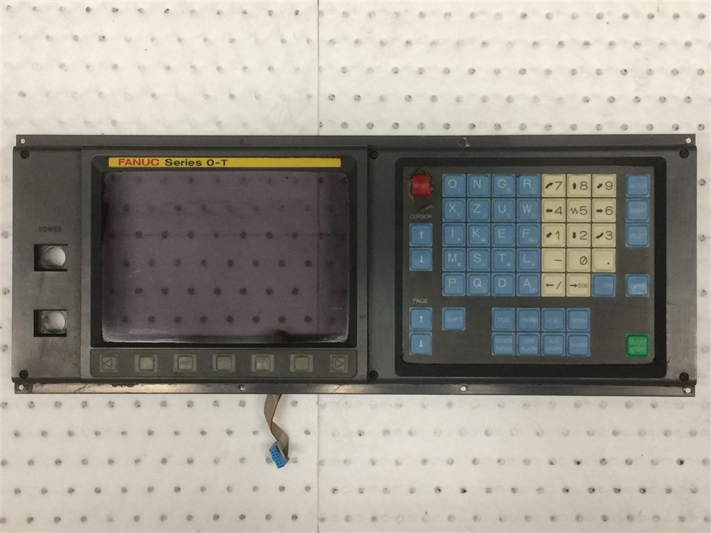Fanuc A02B-0091-C052-HI-FI MDI/CRT UNIT  Front Panel — Fanuc — photo 1