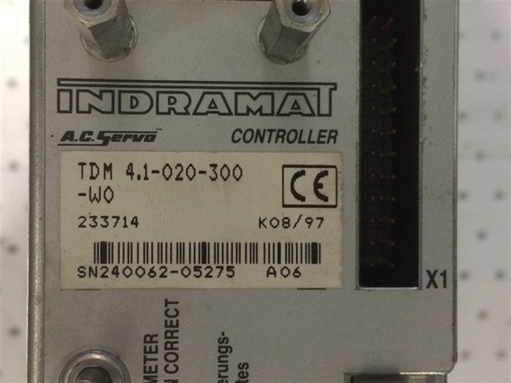 Indramat TDM 4.1-020-3000-A.C.Servo Controller