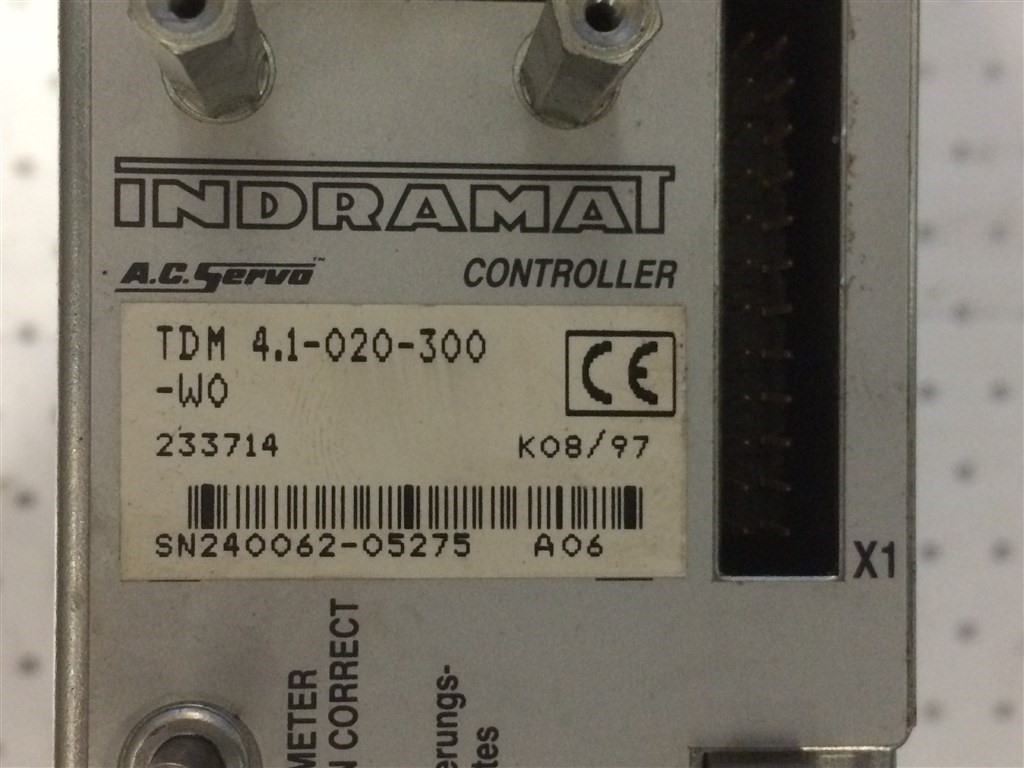 Indramat TDM 4.1-020-3000-A.C.Servo Controller — Indramat — photo 5