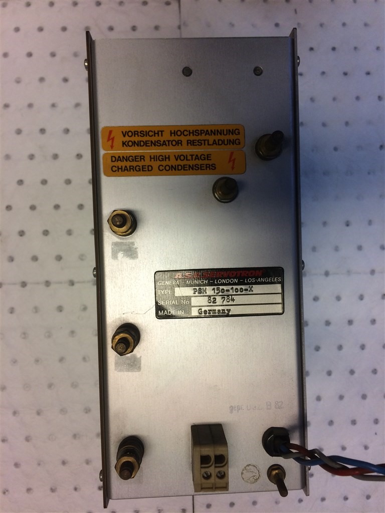 Baldor PSM 150-100-X-Power Supply — Baldor ASR Servotron — photo 5