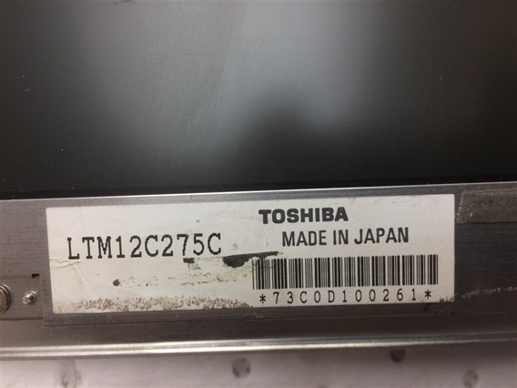 LVD TOSHIBA LTM12C275C-