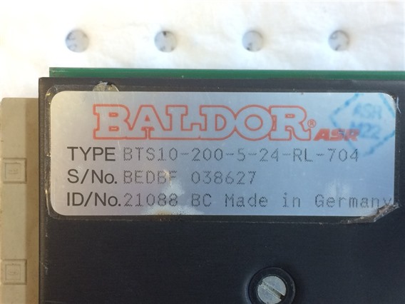 LVD BTS10-200-5-24-RL-704   -AC Driver   BALDOR-ASR 