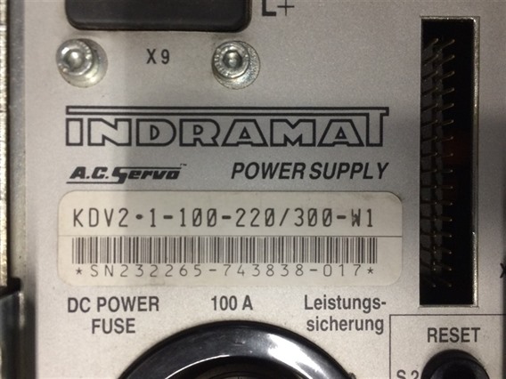 Indramat KDV2.1-100-200/300-W1-Power Supply