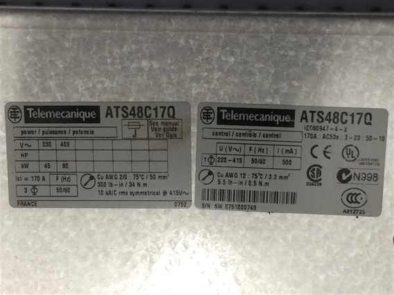 Telemecanique ATS48C17Q-Altistart 48