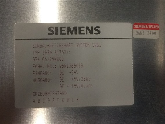 Siemens 6EV 3054-0GC (1)-Power Supply SVS2