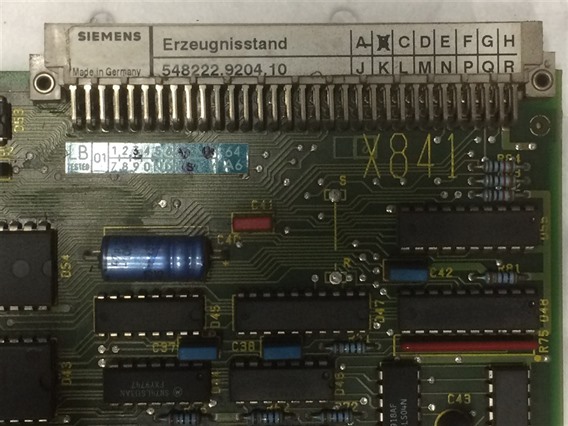 Siemens 6FX1122-2AD02 (6)-Nc-plc Kopplung 8mhz