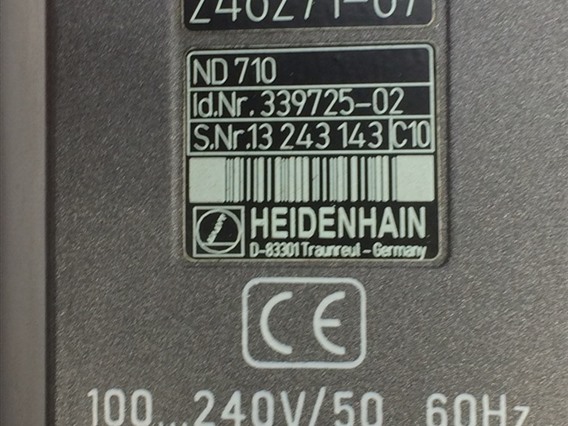 Heidenhain Heidenhain ND 710 Digital readout 339725-02