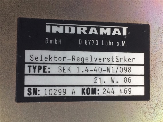 Indramat SEK1.4-40-W1/098-