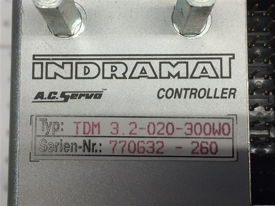 Indramat TDM3.2-020-300WD-A.C.Servo Controller