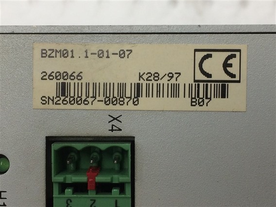 Indramat BZM01.1-01-07 (1)-Servo Drive Bleeder Module