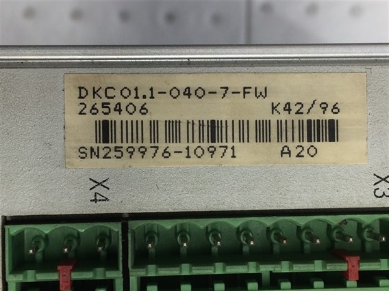 Indramat DKCO1.1-04D-7-FW (4)-ECODRIVE AC-Servo Controller