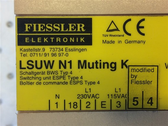 Fiessler LSUW N1 Muting K-Switching Unit ESPE Type4