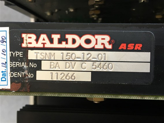 Baldor TSNM150-12-01 (1)-Baldor ASR  TSNM150-12-01