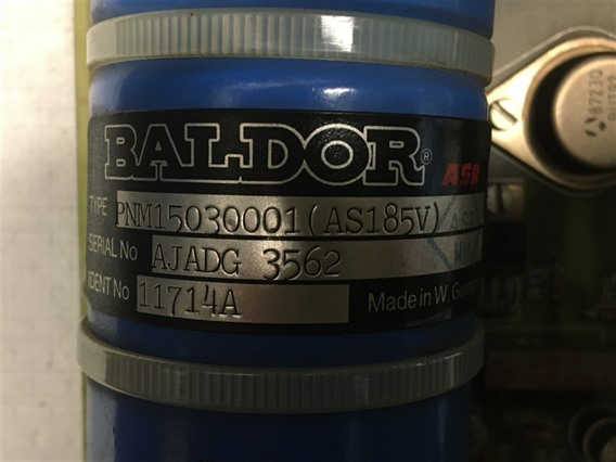 Baldor PNM15030001 (AS185V) (10529D) (2-4)-Baldor ASR  10