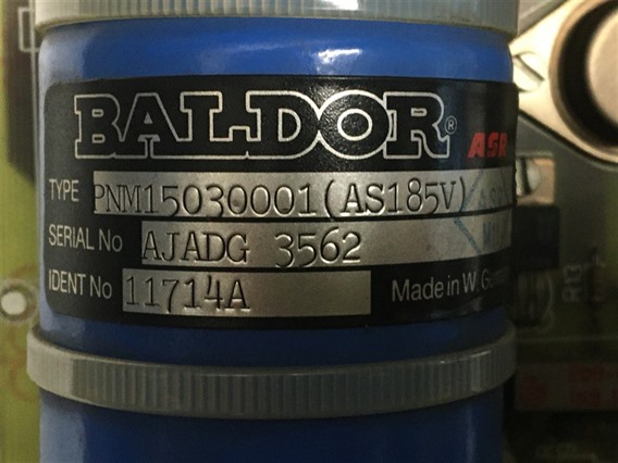 Baldor PNM15030001 (AS185V) (10529D) (2-4)-Baldor ASR  10