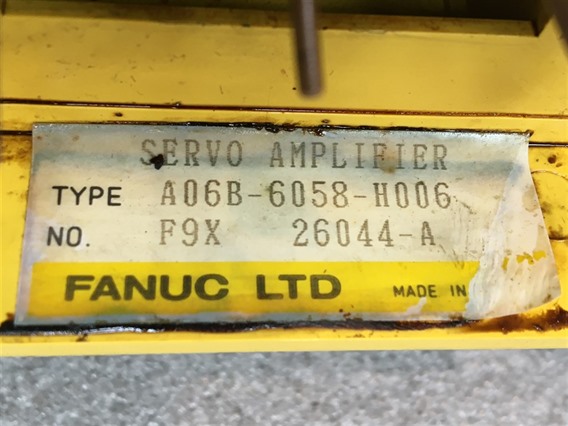 Fanuc Servo Amplifier ( Fanuc ) A06B-6058-H006-