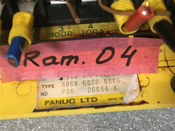 Fanuc Servo Amplifier ( Fanuc ) A06B-6058-H006-