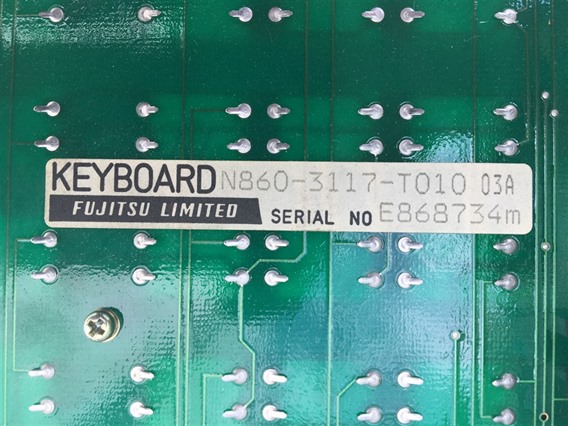 Siemens N860-3117-T010 Fujitsu Keyboard-