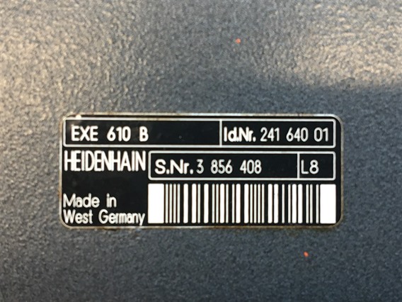 Heidenhain EXE 610 B-Interpolation Unit, 235 322-22,(encod.i/