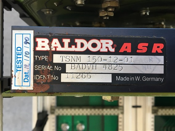 Baldor TSNM150-12-01 (2,3)-Baldor ASR  TSNM150-12-01