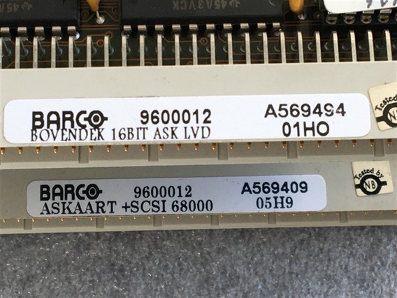 LVD A9020411 (13)-BARCO ASKAART UNIT 16 BIT