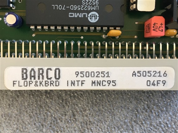 Intf Barco, Barco - A505066A (5)-FLOP/KEYB INTF BRD MNC95 N° 13672