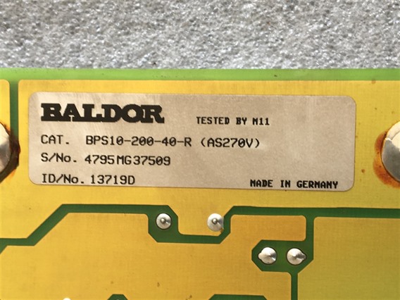 unknow BPS10-200-40-R (1)-Baldor, Power Supply